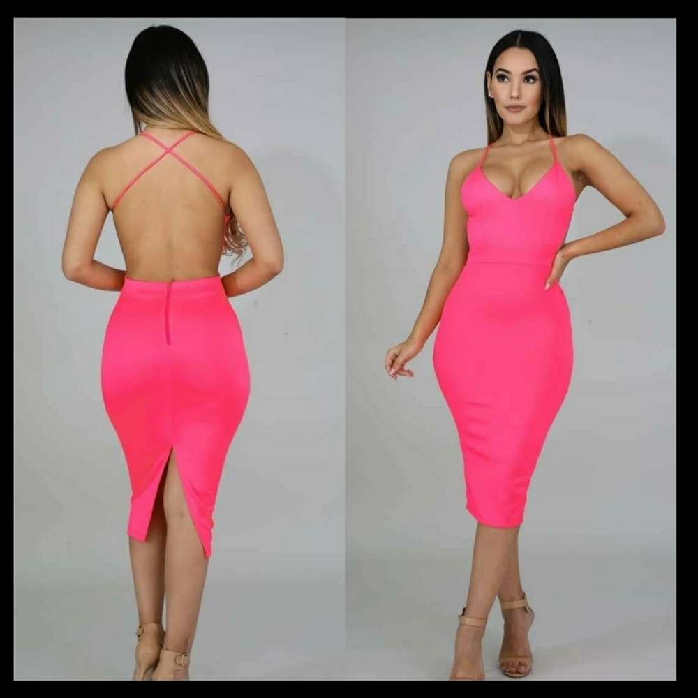 Pink dress
